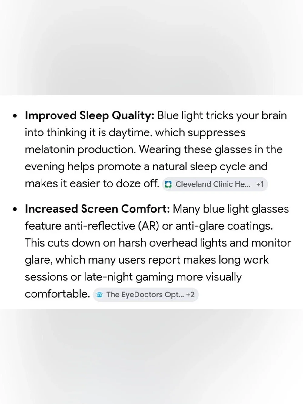 Square Frame Blue Light Protective Glasses